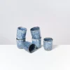 Cordoama 6Er Set Becher Klein Blau Gesprenkelt^Motel a Miio Online