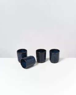 Cordoama 4Er Set Becher Klein Dunkelblau^Motel a Miio Hot