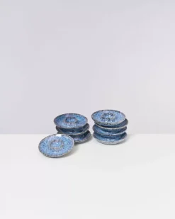 Cordoama 8Er Set Eierbecher Blau Gesprenkelt^Motel a Miio Sale