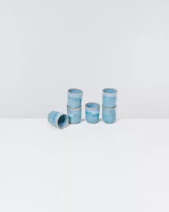 Cordoama 6Er Set Espressobecher Aqua^Motel a Miio Sale