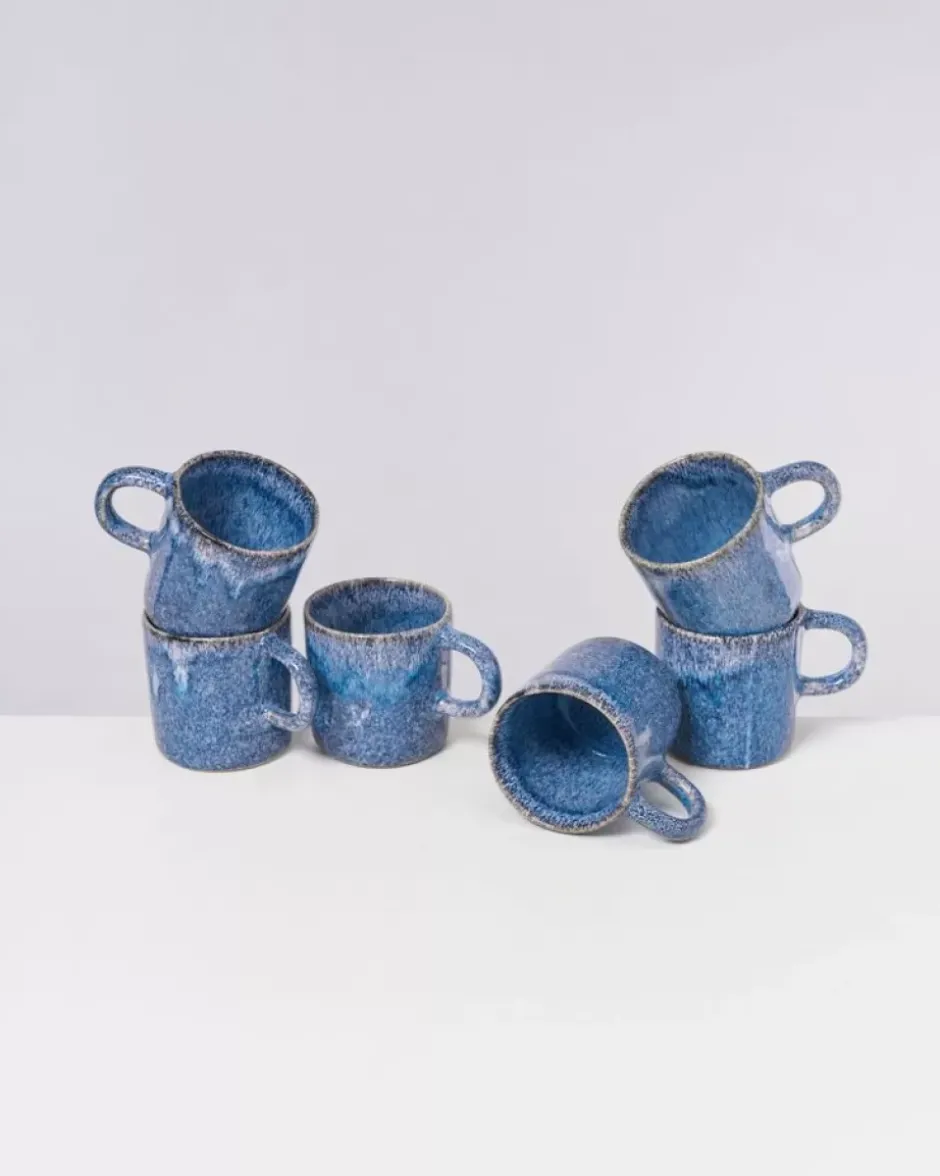 Cordoama 6Er Set Tasse Gros Blau Gesprenkelt^Motel a Miio Outlet