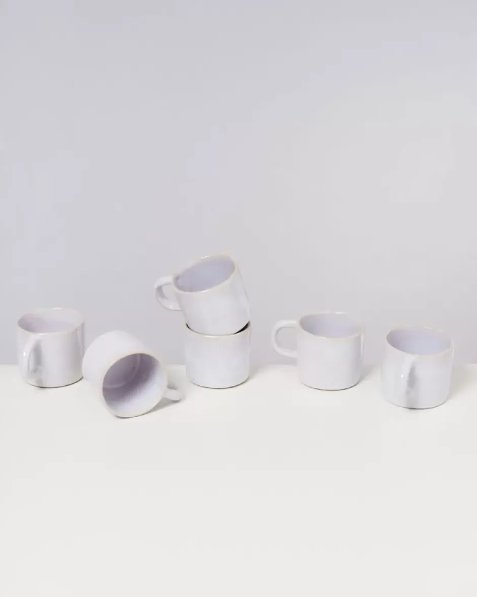 Cordoama 6Er Set Tasse Klein Weis^Motel a Miio Best