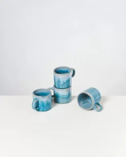 Cordoama 4Er Set Tasse Klein Aqua^Motel a Miio