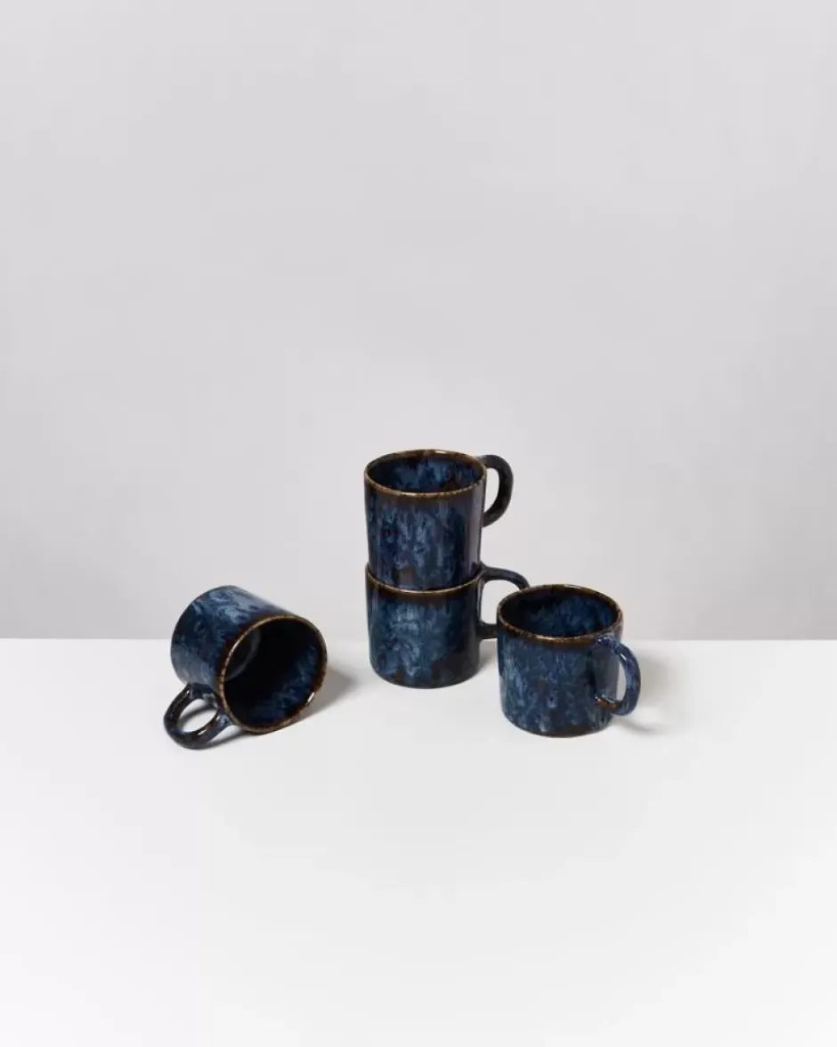 Cordoama 4Er Set Tasse Klein Dunkelblau^Motel a Miio