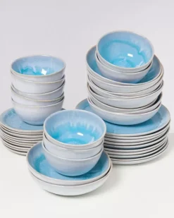 Cordoama Klassik Aqua - 40 Teiliges Set^Motel a Miio New