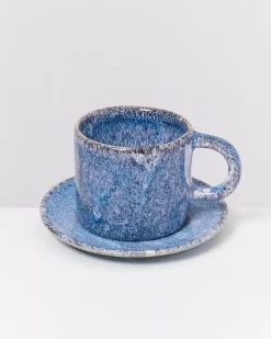 Cordoama Untertasse Blau Gesprenkelt^Motel a Miio Sale