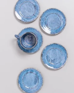 Cordoama Untertasse Blau Gesprenkelt^Motel a Miio Discount