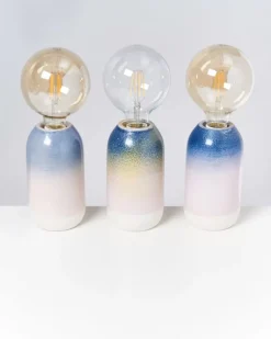 Farol Lampe Blau Rosa Gesprenkelt^Motel a Miio