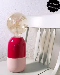 Farol Lampe Rot Rose^Motel a Miio Outlet