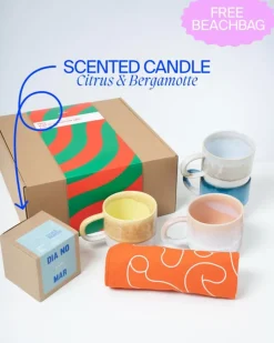 Geschenkbox - 4 X Coimbra Teetasse & 1 X Duftkerze^Motel a Miio Discount