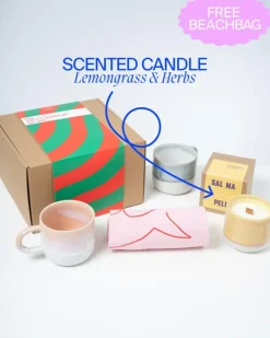 Geschenkbox - 2 X Coimbra Teetasse & 1 X Duftkerze^Motel a Miio Best