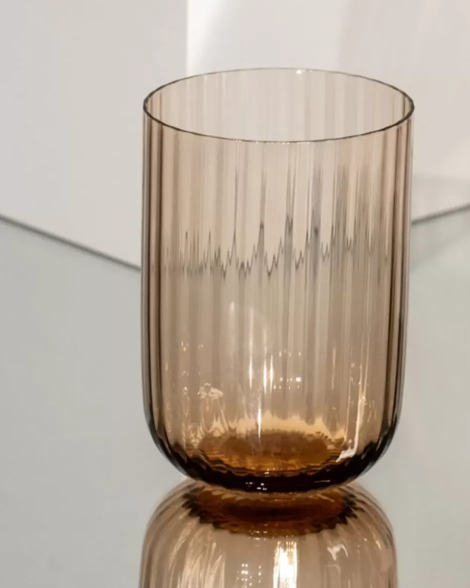 Joia Glas Riffled Bronze^Motel a Miio Best