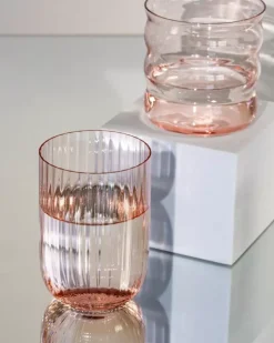 Joia Glas Riffled Pink Opal^Motel a Miio Discount
