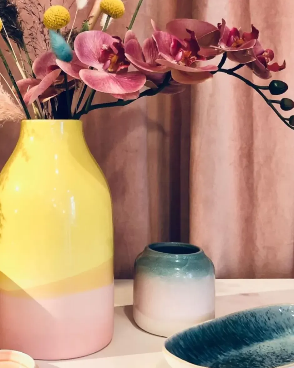 Marisa Vase Gelb Rose^Motel a Miio New