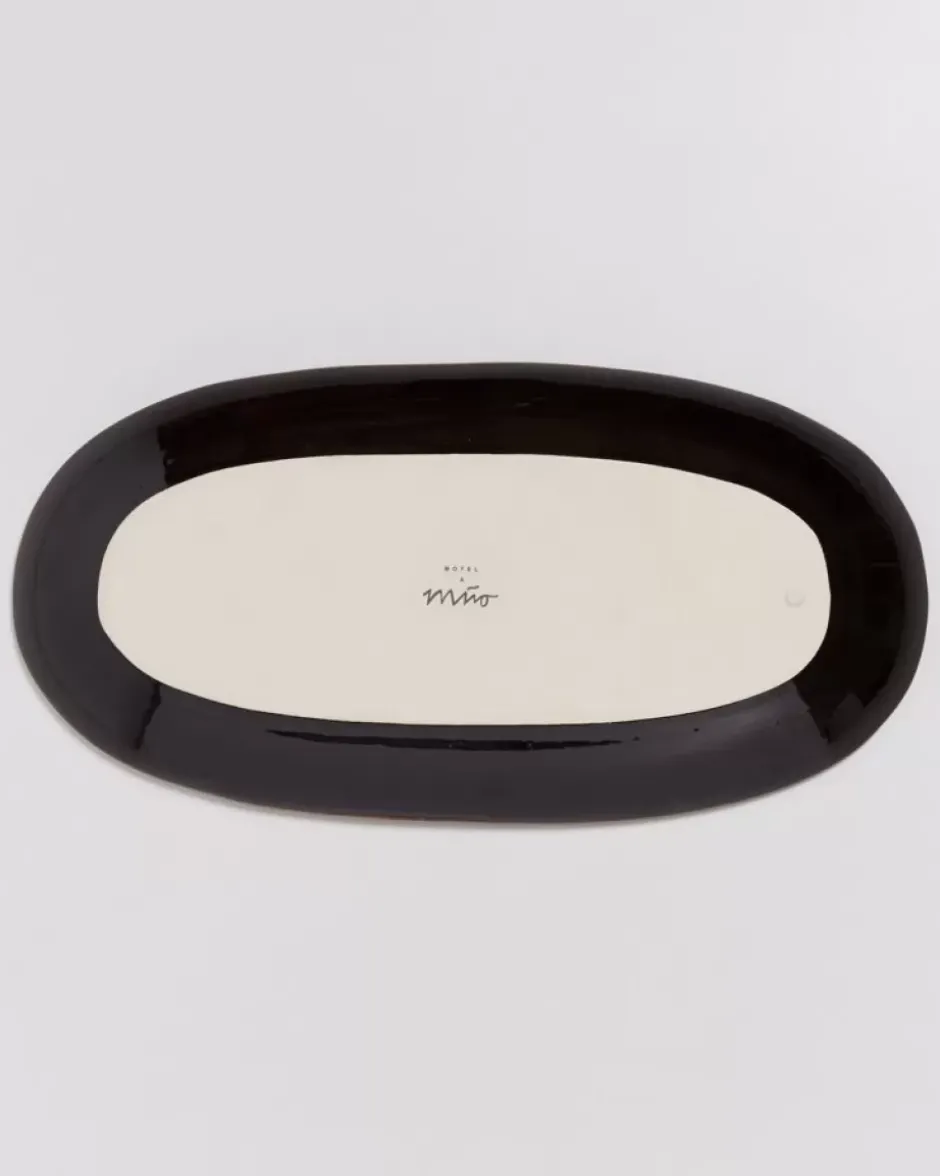 Melides Servierplatte L Black Scope^Motel a Miio Clearance