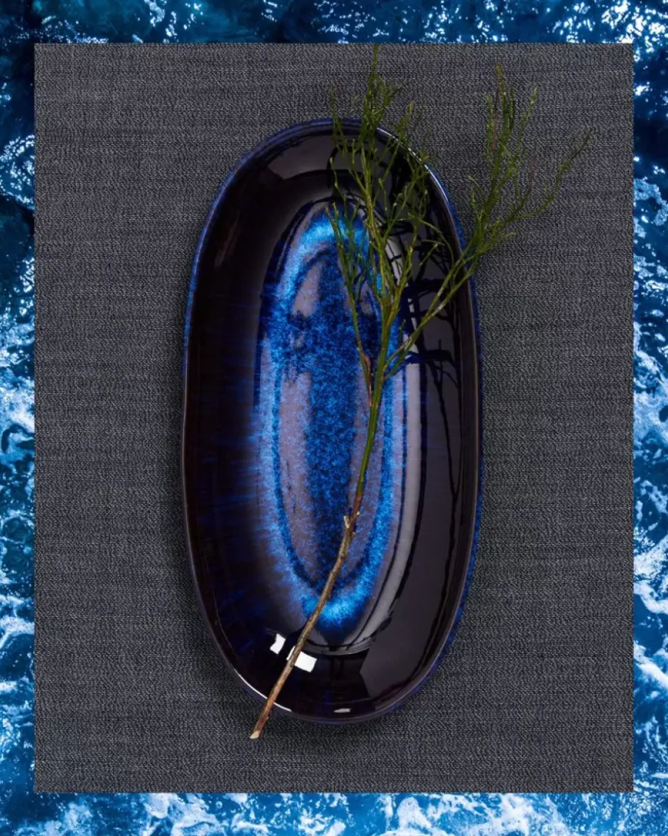 Melides Servierplatte L Deepseablue^Motel a Miio Best