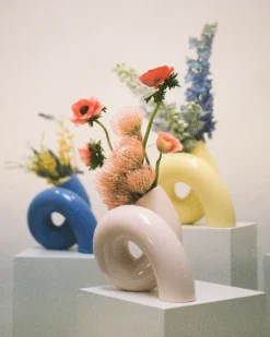 X Ju Schnee Viparita Vase L Cornflower^Motel a Miio Discount