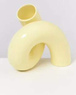 X Ju Schnee Viparita Vase L Gelb^Motel a Miio Clearance