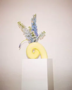 X Ju Schnee Viparita Vase L Gelb^Motel a Miio Clearance
