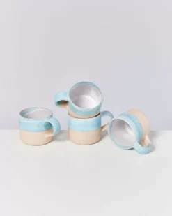 Nodoa 4Er Set Tasse Blue Dipped^Motel a Miio New