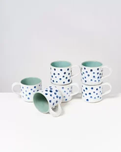 Nodoa 6Er Set Tasse Mint Mit Punkten^Motel a Miio Online