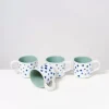 Nodoa 4Er Set Tasse Mint Mit Punkten^Motel a Miio Sale