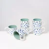 Nodoa 6Er Set Tasse Mint Mit Punkten^Motel a Miio Best