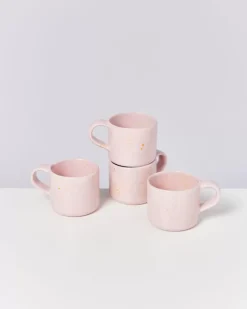Nodoa 4Er Set Tasse Rosa Gesprenkelt^Motel a Miio Online