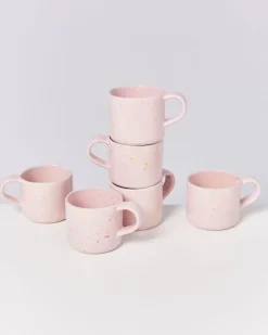 Nodoa 6Er Set Tasse Rosa Gesprenkelt^Motel a Miio Best