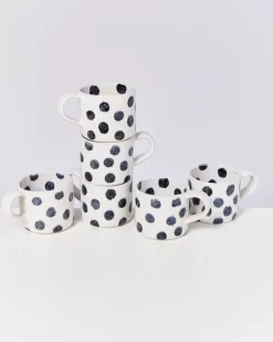 Nodoa 6Er Set Tasse Schwarze Punkte^Motel a Miio Discount