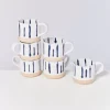 Nodoa 6Er Set Tasse Weis Blau^Motel a Miio Discount