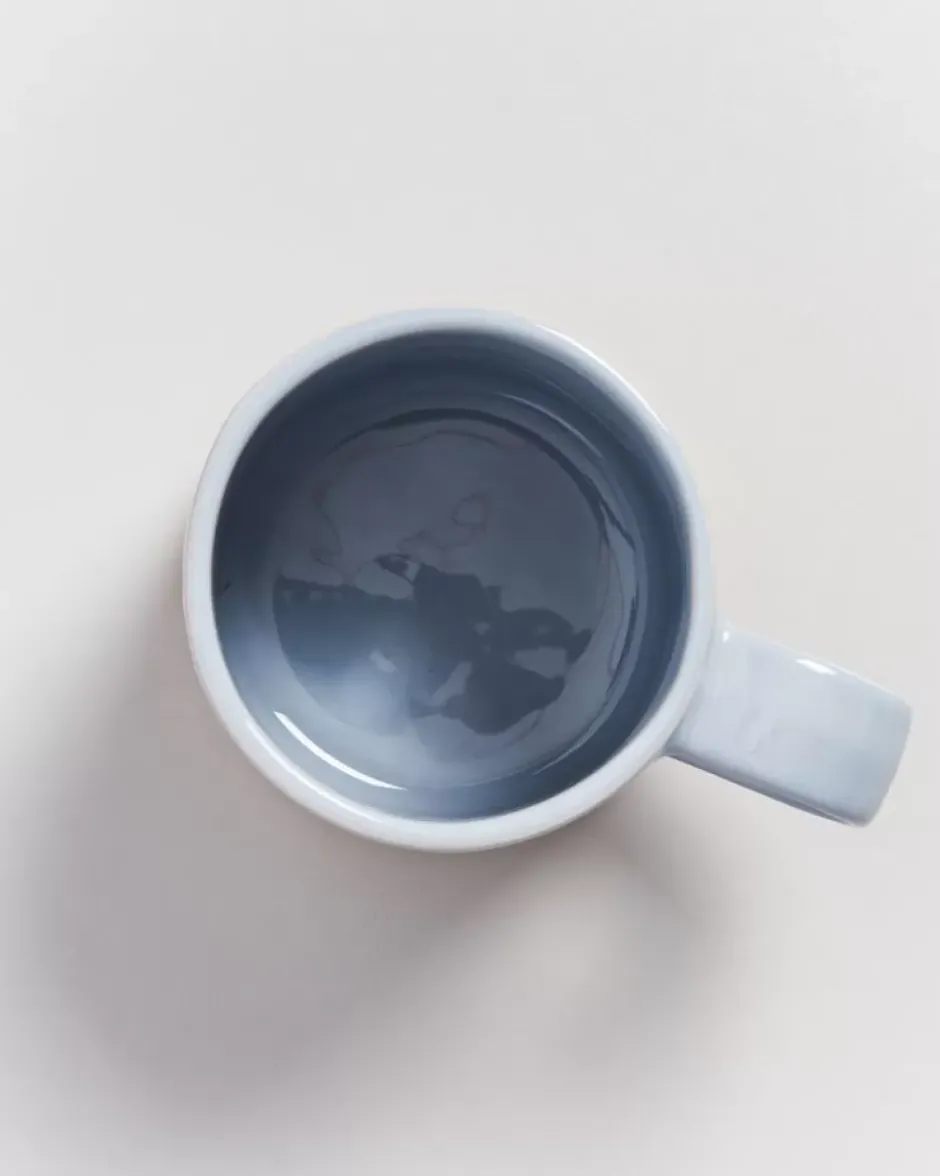 Nodoa Tasse Grau Weis Gestreift^Motel a Miio Online