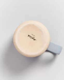 Nodoa Tasse Grau Weis Gestreift^Motel a Miio