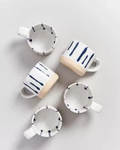 Nodoa Tasse Weis Blau^Motel a Miio Online