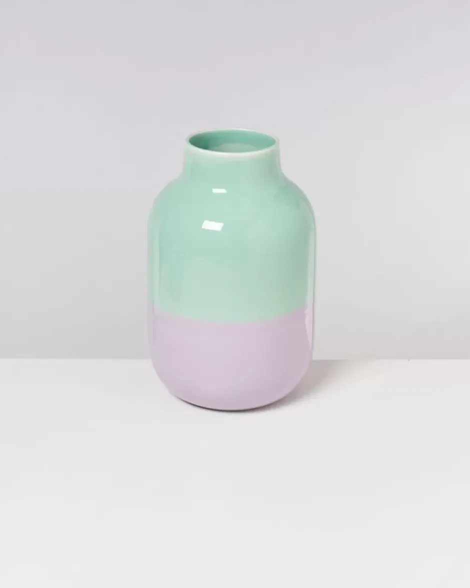 Nuno Vase L Pastellmint Lila^Motel a Miio Best