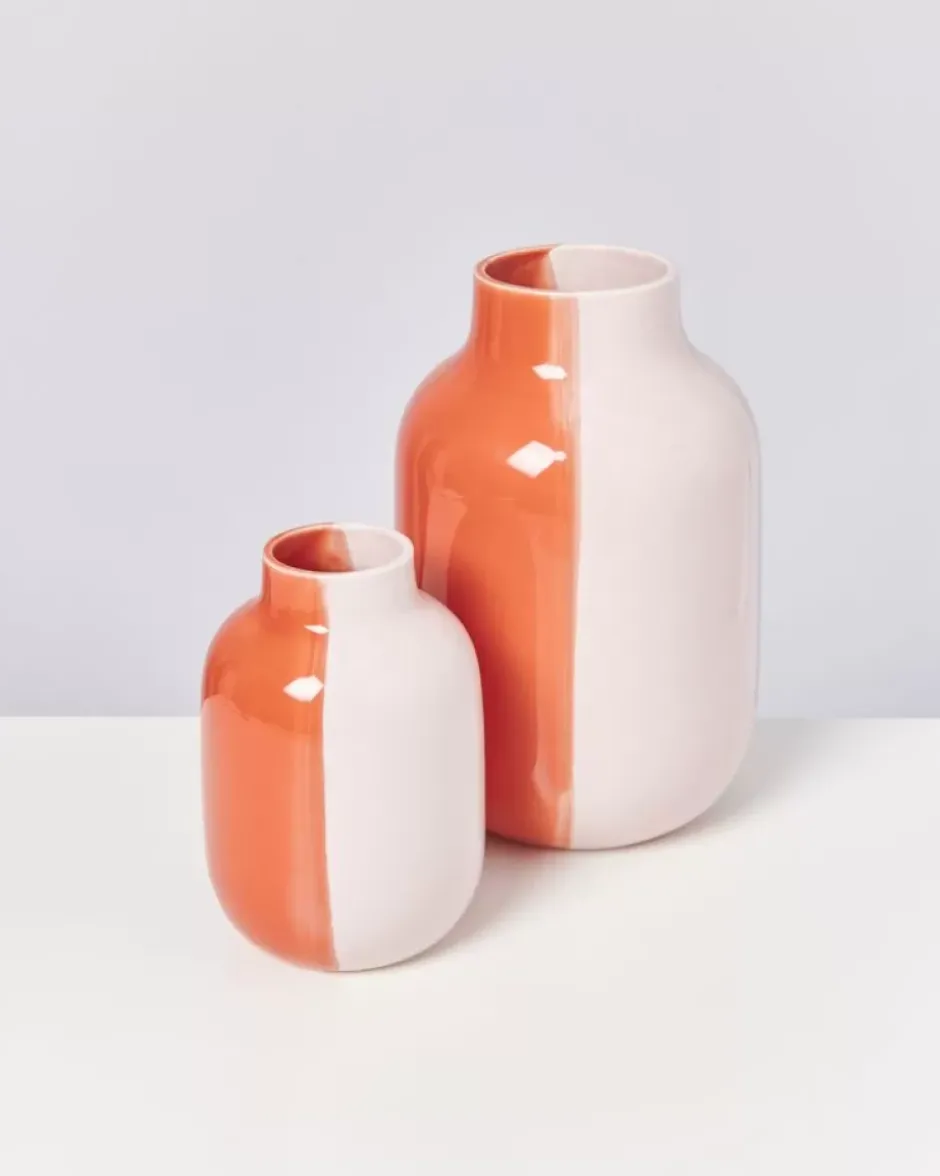 Nuno Vase M Half Coral Rose^Motel a Miio Online