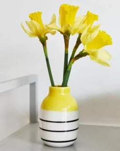 Nuno Vase S Gelb Schwarz Gestreift^Motel a Miio Clearance
