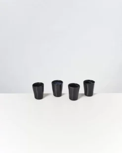 Turmalina 4Er Set Espressobecher Schwarz^Motel a Miio New