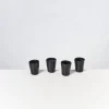 Turmalina 4Er Set Espressobecher Schwarz^Motel a Miio Sale