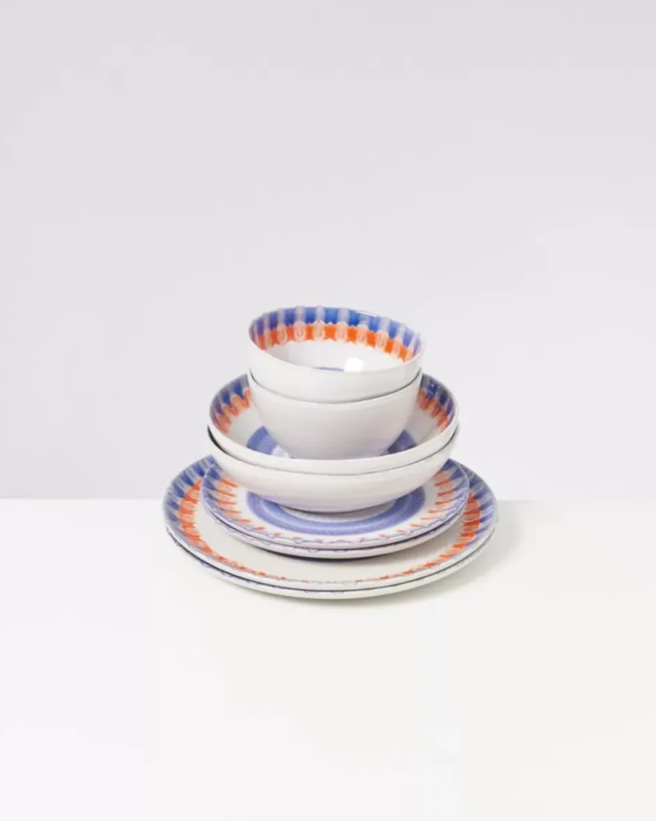 Verao Blau Orange - 8 Teiliges Set^Motel a Miio Hot