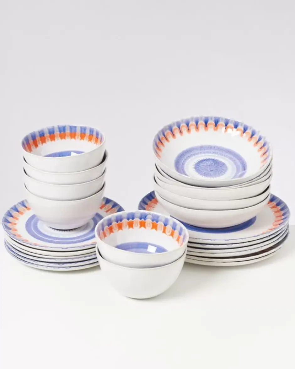 Verao Blau Orange - 24 Teiliges Set^Motel a Miio Hot