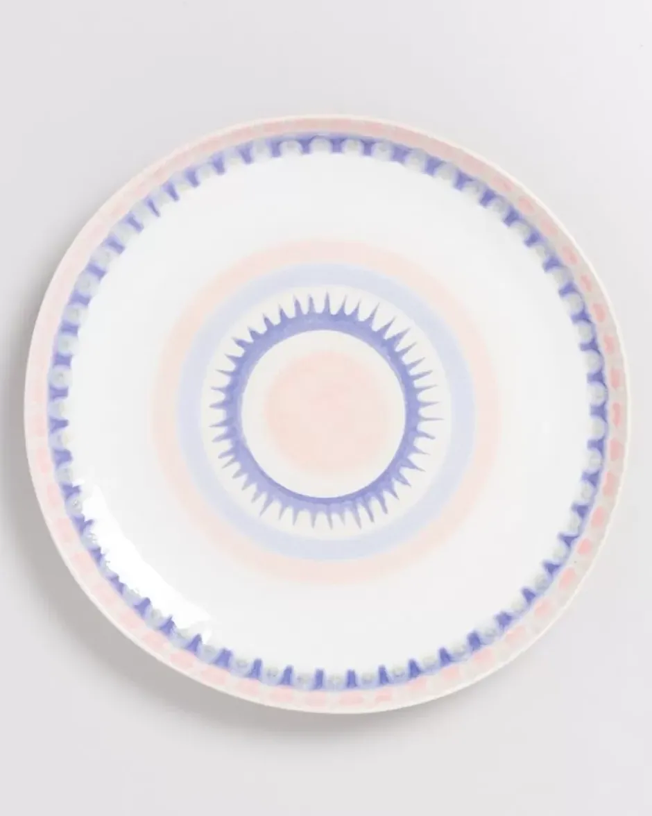 Verao Servierplatte Xl Rund Rosa Blau^Motel a Miio Hot