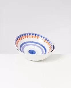 Verao Servierschale Gros Flach Blau Orange^Motel a Miio Sale
