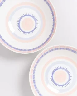Verao Servierschale Gros Flach Rosa Blau^Motel a Miio Outlet